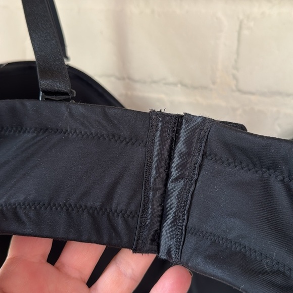 Wacoal Black bra Strapless 38DDD NEW has straps no underwire seamless - Picture 7 of 9